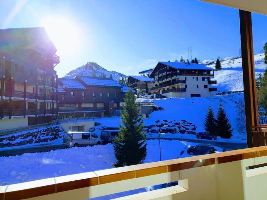 Appartement Montagne La Vallee Verte Coeur Station Hirmentaz Бельво Экстерьер фото